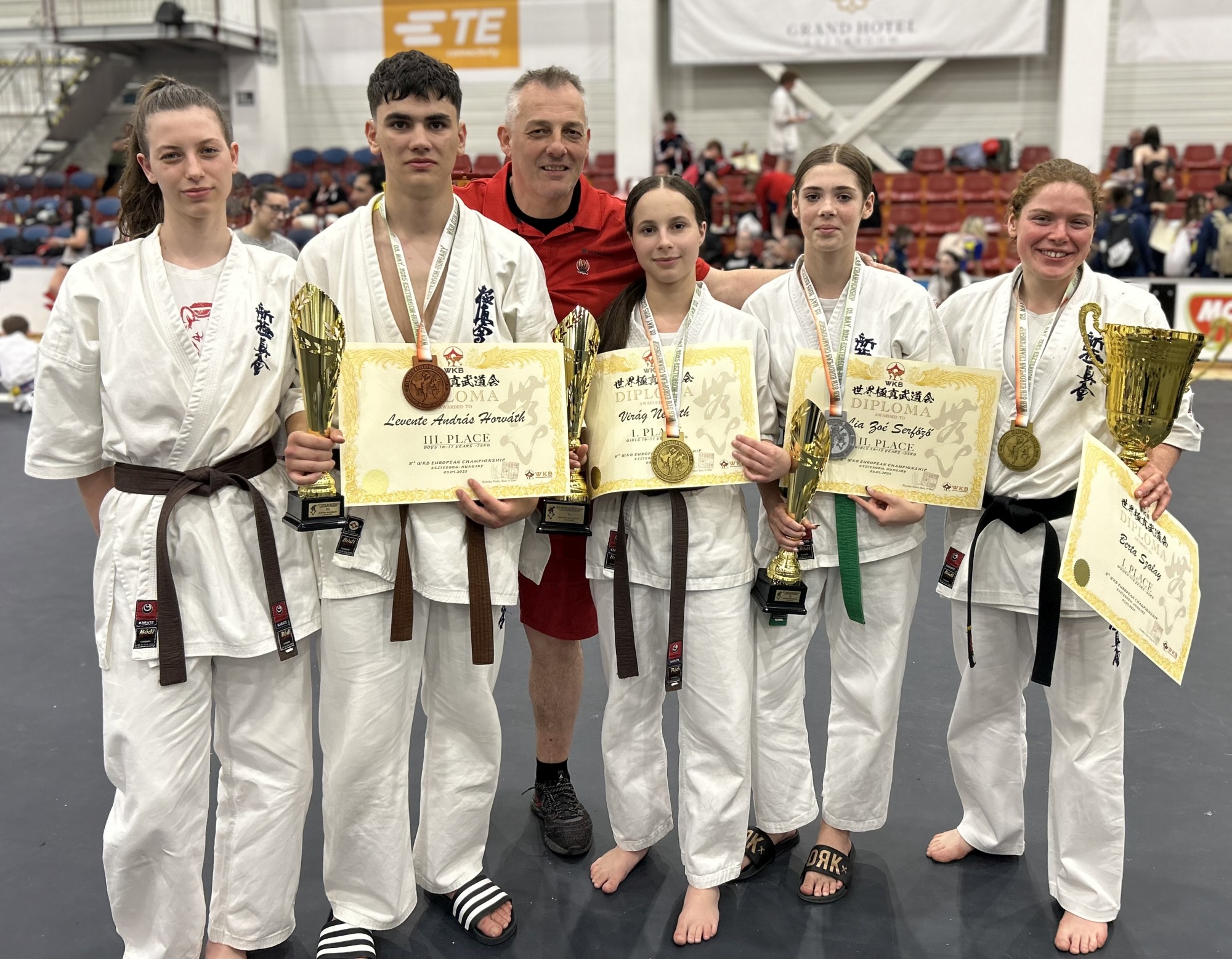 4 Európa bajnoki érmet vívott ki a Castrum Esztergomban